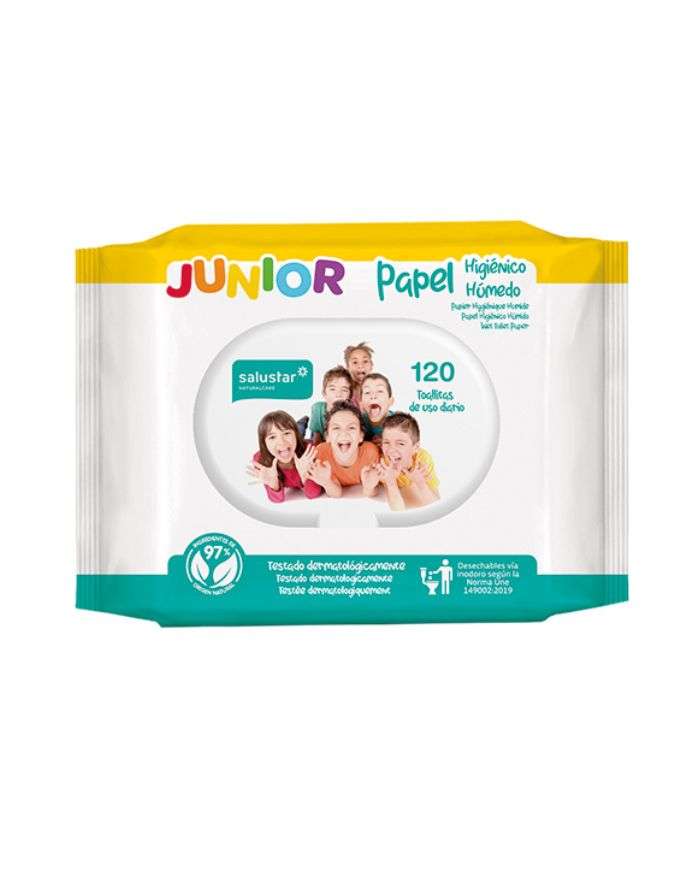 SALUSTAR LINGETTES HYGIENIQUE JUNIOR 120 UNITES
