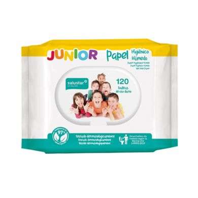 SALUSTAR LINGETTES HYGIENIQUE JUNIOR 120 UNITES