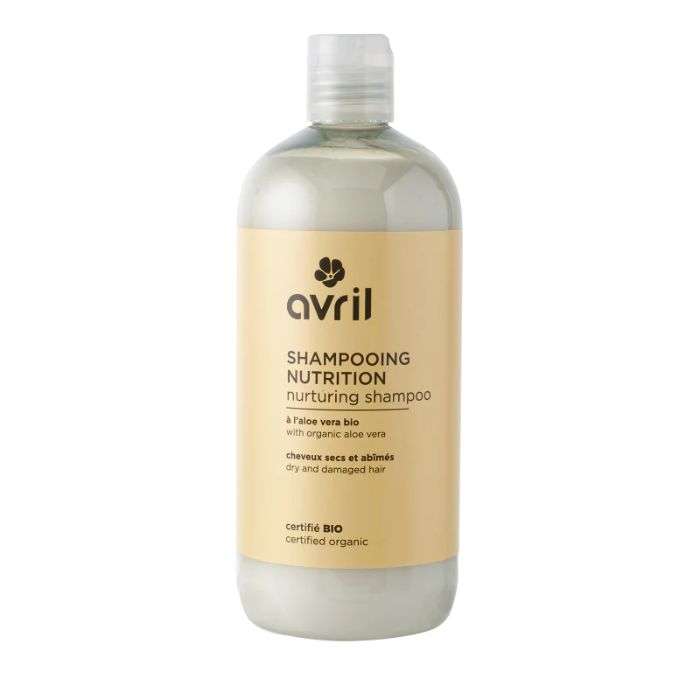 AVRIL SHAMPOOING NUTRITION 500 ML CERTIFIÉ BIO POUR CHEVEUX SEC ET ABIMES 500 ML