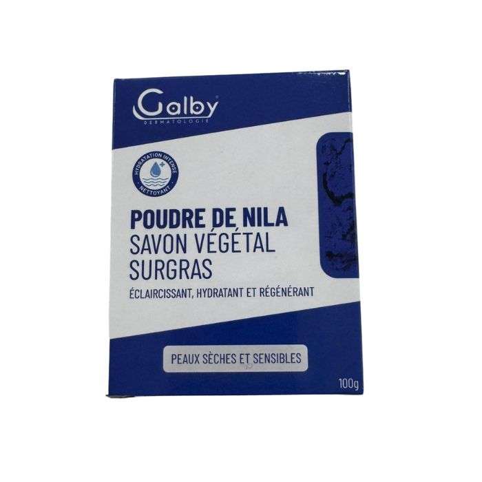 GALBY SAVON VEGETAL SURGRAS POUDRE DE NILA 100G