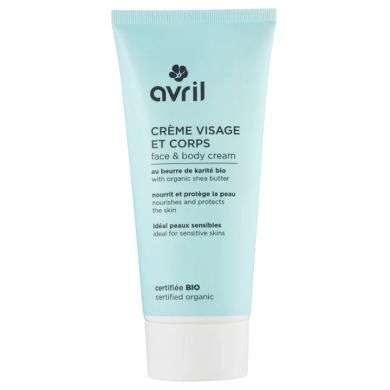 AVRIL CREME VISAGE ET CORPS AU BEURRE DE KARITE 200 ML