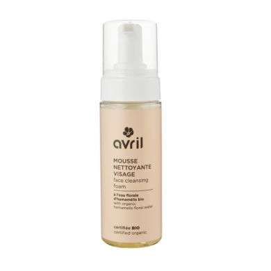 AVRIL MOUSSE NETTOYANTE VISAGE A L'EAU D'AMAMELIS BIO 150 ML