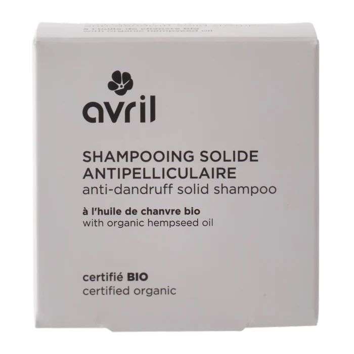 AVRIL SHAMPOOING SOLIDE ANTIPELLICULAIRE A L HUILE DE CHANVRE 60G