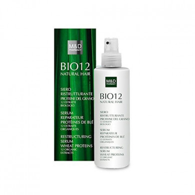Bio12 Natural Hair sérum réparateur aux protéines de blé 200 ml