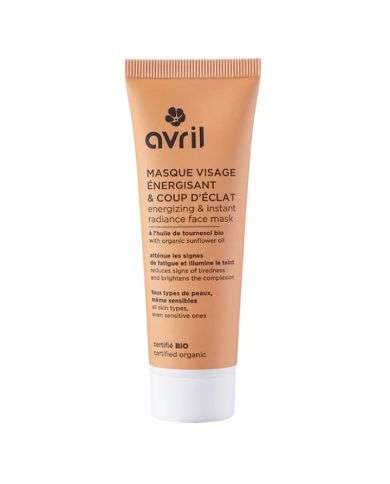 AVRIL MASQUE VISAGE ENERGISANT ET COUP D ECLAT 50 ML