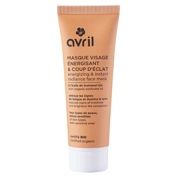 AVRIL MASQUE VISAGE ENERGISANT ET COUP D ECLAT 50 ML