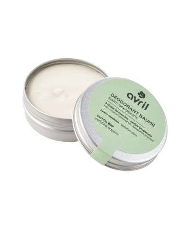 AVRIL DEODORANT BAUME A L HUILE DE COCO BIO PARFUM BERGAMOTE PEAUX SENSIBLES 85 G