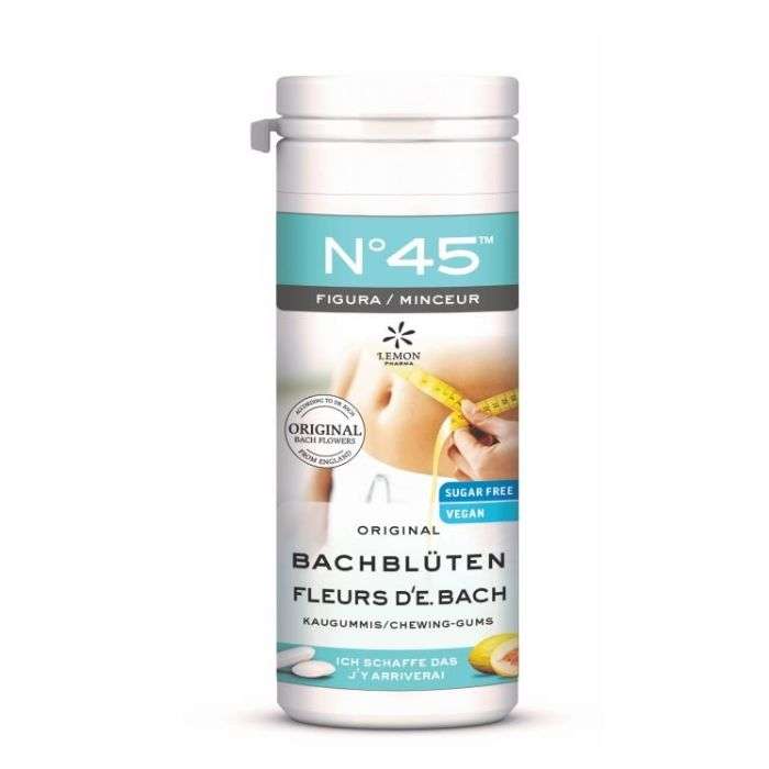 LEMON PHARMA SHEWING GUM MINCEUR FLEURS DE BACH x20