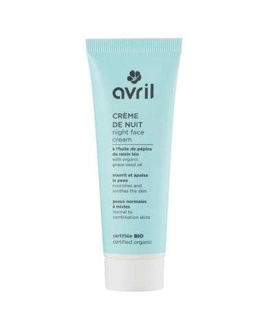 AVRIL CREME DE NUIT PEAUX NORMALES ET MIXTES 50ML