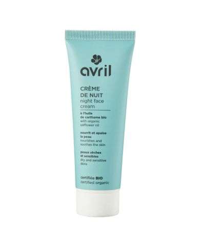 AVRIL CREME DE NUIT PEAUX SECHES ET SENSIBLES 50ML