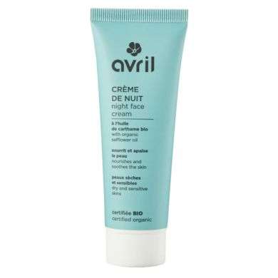 AVRIL CREME DE NUIT PEAUX SECHES ET SENSIBLES 50ML