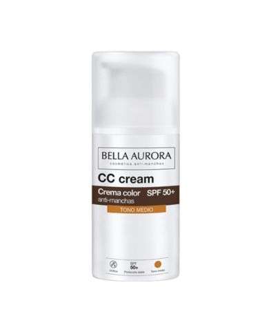 BELLA AURORA CC CREME ANTI TACHES SPF50 TEINTE MEDIUM