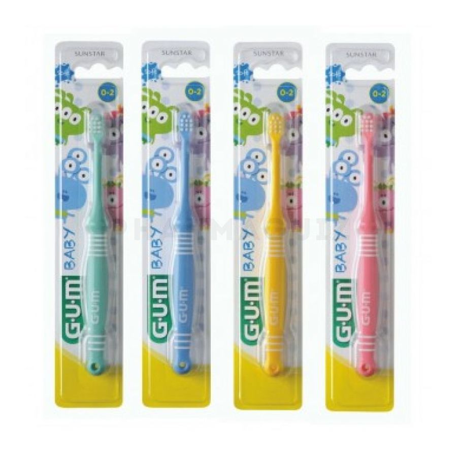 Gum Brosse A Dents Baby 0 2 Ans Univers Para Discount Numero 1 De La Parapharmacie Au Maroc