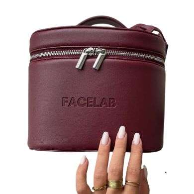 FACELAB THE VANITY VAULT BURGUNDY