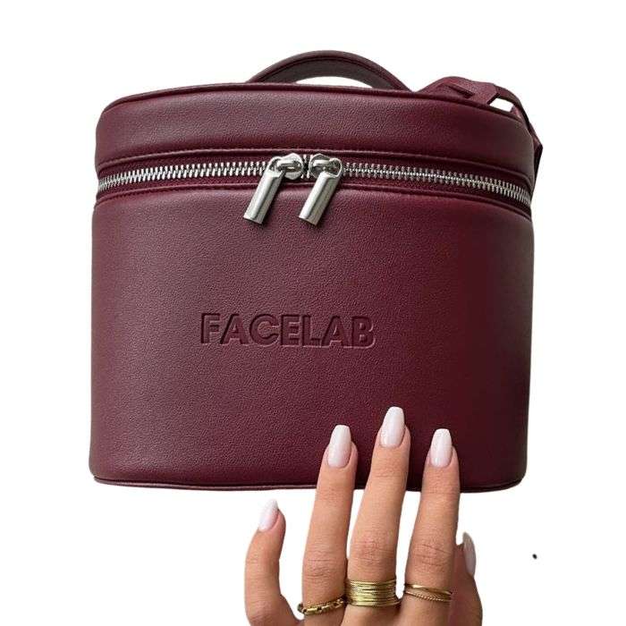 FACELAB THE VANITY VAULT BURGUNDY