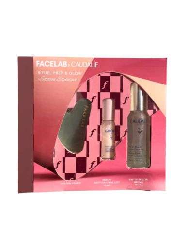 FACELAB X CAUDALIE RITUEL PREP ET GLOW