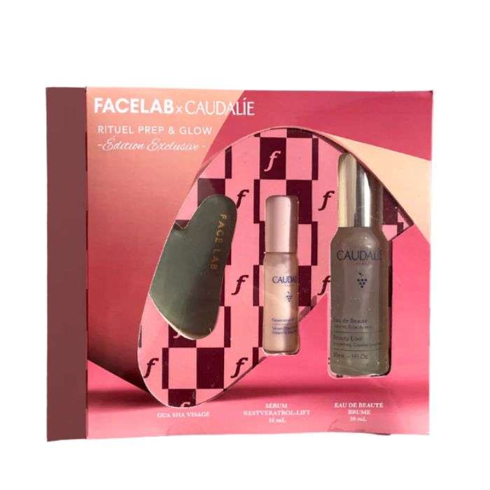 FACELAB X CAUDALIE RITUEL PREP ET GLOW