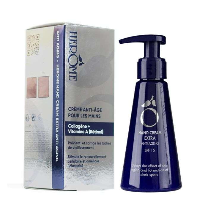 HEROME CREME MAINS ANTI TACHE ANTI AGE 120 ML SPF 15