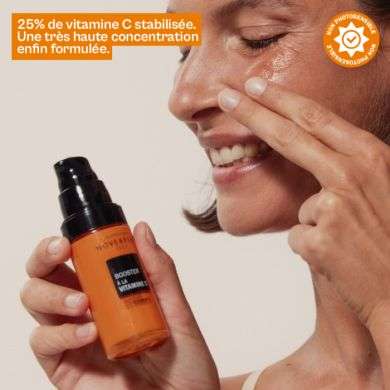 NOVEXPERT COFFRET SERUM BOOSTER A LA VITAMINE C 30 ML + MOUSSE NETTOYANTE FLASH ECLAT 40ML OFFERT