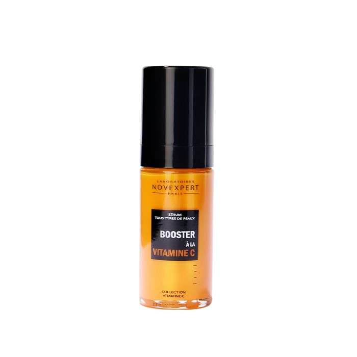 NOVEXPERT COFFRET SERUM BOOSTER A LA VITAMINE C 30 ML + MOUSSE NETTOYANTE FLASH ECLAT 40ML OFFERT