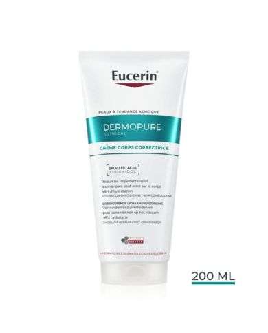 EUCERIN DERMOPURE CREME CORPS TRIPLE ACTION 200 ML