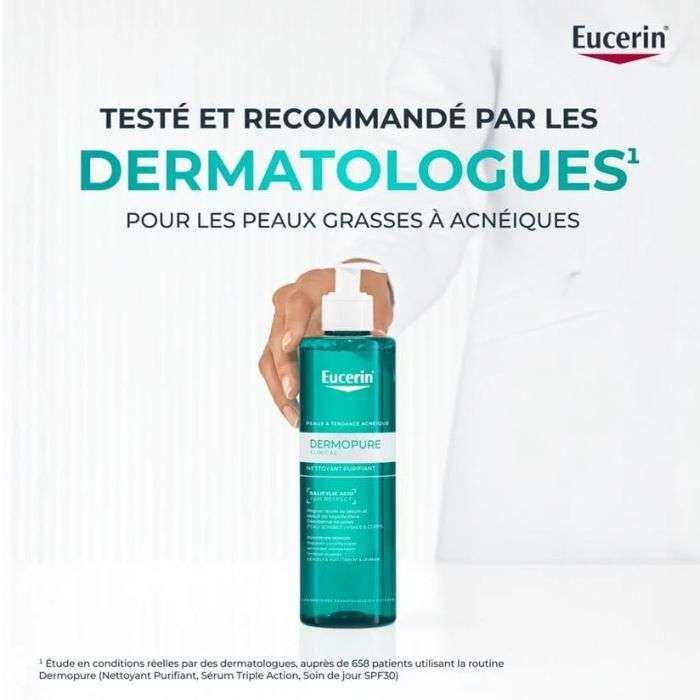EUCERIN DERMOPURE GEL NETTOYANT 200 ML