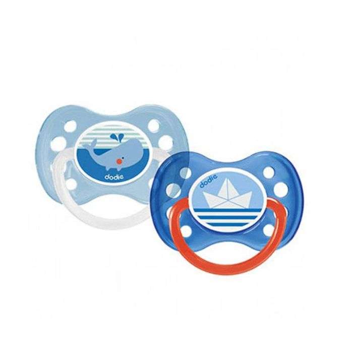 DODIE 2 SUCETTES ANATOMIQUES +6M A14