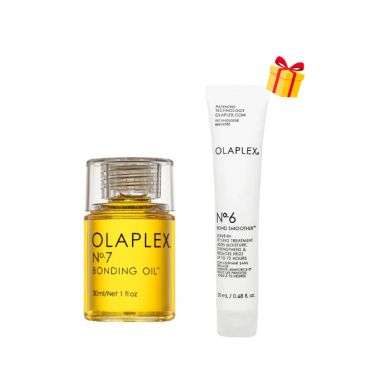 OLAPLEX OFFRE N 7 BONDING HUILE 30 ML + N6 LEAVE IN 20ML OFFERT