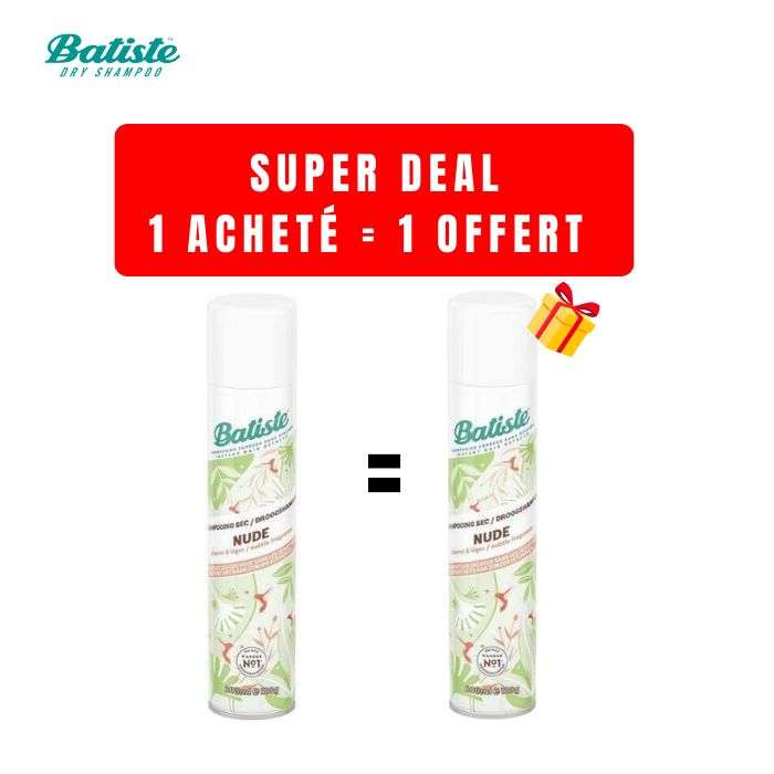 BATISTE SHAMPOOING SEC NUDE 200ML