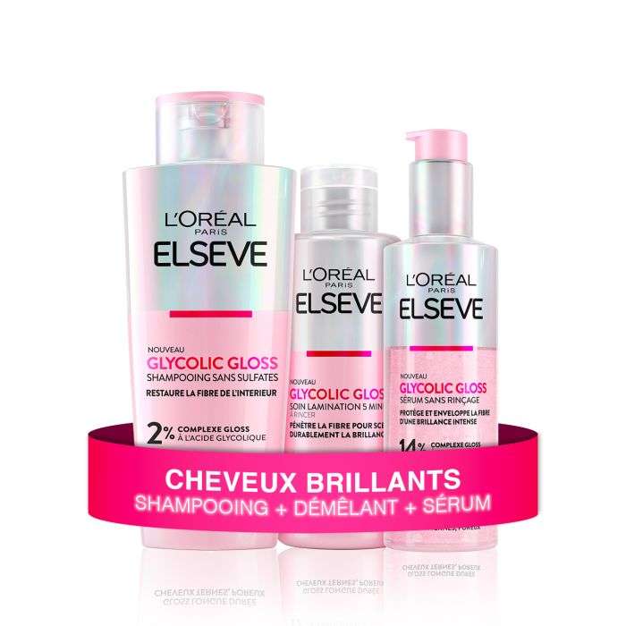 ELSEVE GLYCOLIC GLOSS DEMELANT SANS SULFATE 150ML