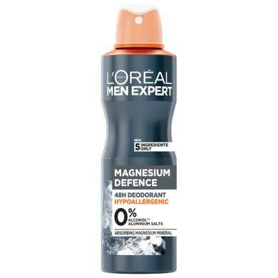L'OREAL PARIS MEN EXPERT MAGNESIUM DEFENSE0 ALCOHOL 150 ML