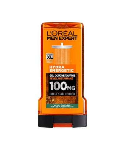 L'OREAL MEN EXPERT HYDRA ENERGETIC GEL DOUCHE TAURINE 300ML