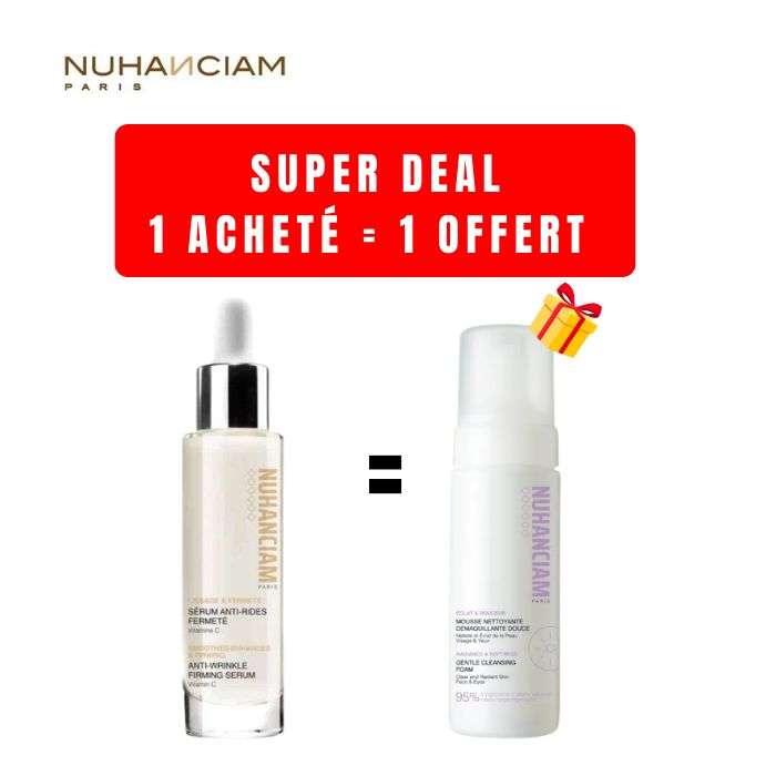 NUHANCIAM LISSAGE ET FERMETE SERUM ANTI RIDES FERMETE VITAMINE C 30 ML