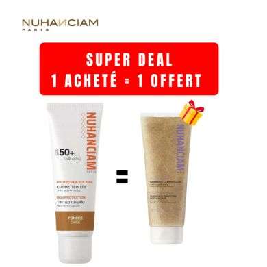NUHANCIAM CREME SOLAIRE TEINTEE FONCEE SPF 50+ 50ML