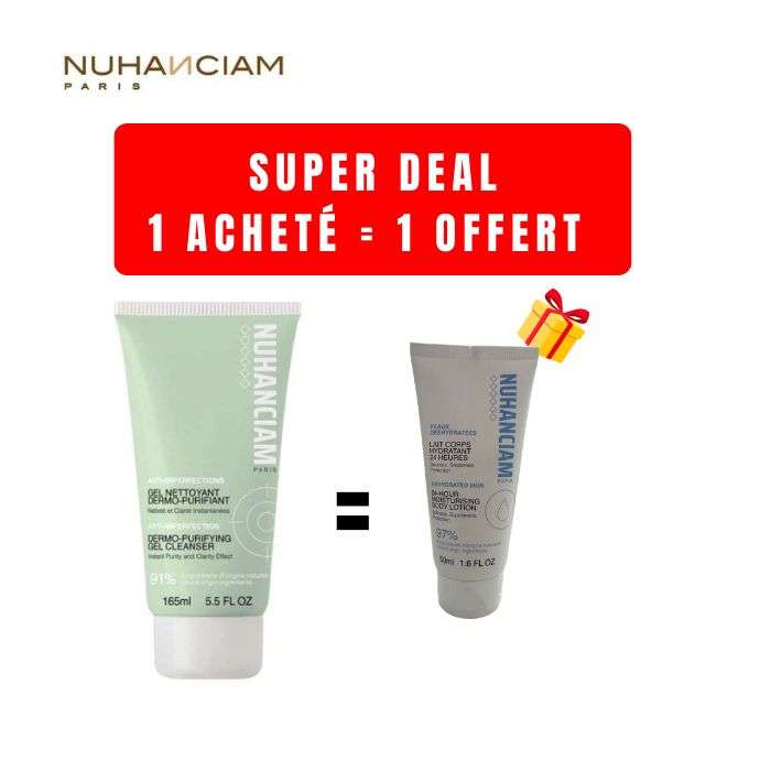 NUHANCIAM GEL NETTOYANT DERMO-PURIFIANT 165ML