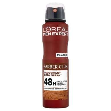 L'OREAL MEN EXPERT BARBER CLUB DEODORANT 48 H 150 ML