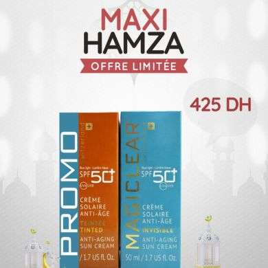 MAGICLEAR DUO CREME SOLAIRE INVISIBLE + TEINTEE 50ML