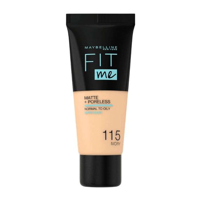 MAYBELLINE FIT ME MATTE + PORELESS FOND DE TEINT PEAU NORMALE A GRASSE 30 ML