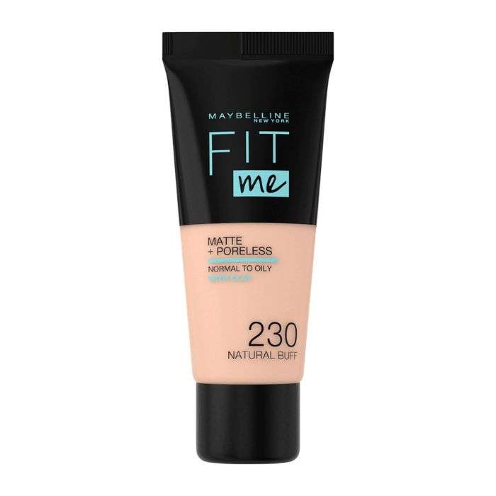 MAYBELLINE FIT ME MATTE + PORELESS FOND DE TEINT PEAU NORMALE A GRASSE 30 ML