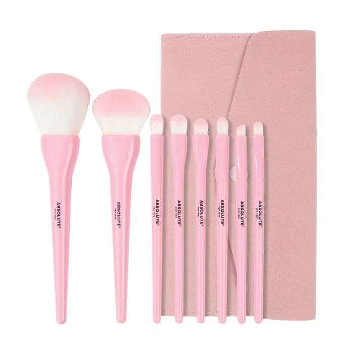 ABSOLUTE NEW YORK EYE FECE LIP 8 BROSSES DE MAQUILLAGE