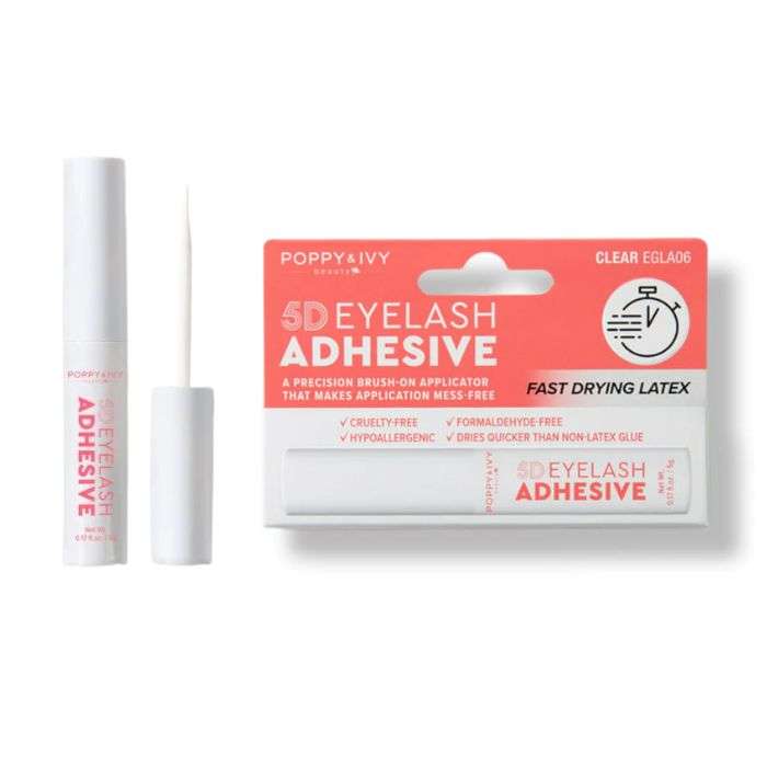 POPPY AND IVY 5D EYELASH ADHESIVE CLEAR
