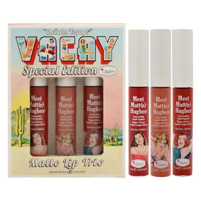 THE BALM MATTE LIP TRIO VACAY SPECIAL EDITION