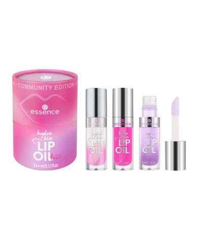 ESSENCE HYDRA KISS LIP OIL TRIO 3X4 ML