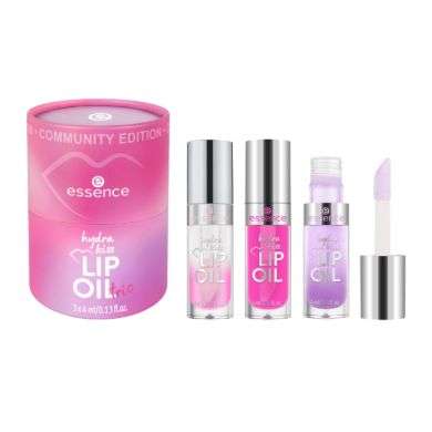 ESSENCE HYDRA KISS LIP OIL TRIO 3X4 ML