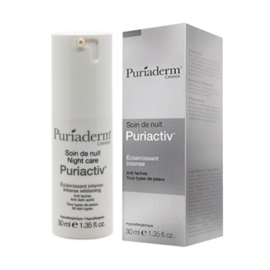 PURIADERM PURIACTIV SOIN DE NUIT ECLAIRCISSANT INTENSE 30 ML