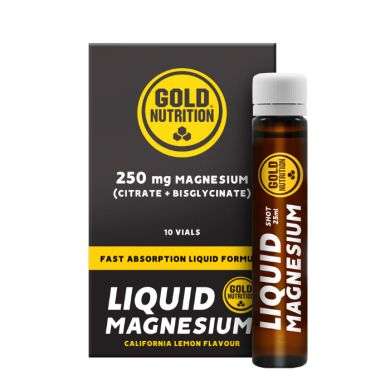 GOLD NUTRITION LIQUID MAGNESIUM SHOT 10X25 ML GOUT CITRON