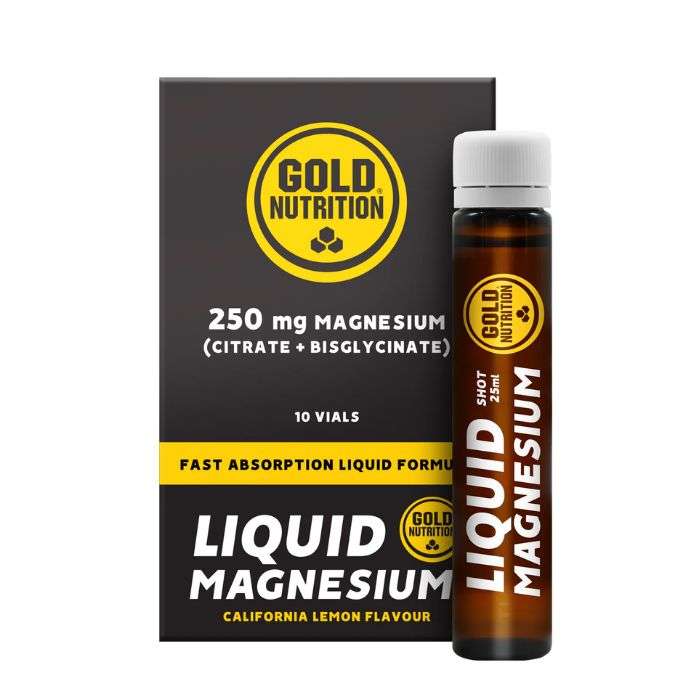 GOLD NUTRITION LIQUID MAGNESIUM SHOT 10X25 ML GOUT CITRON