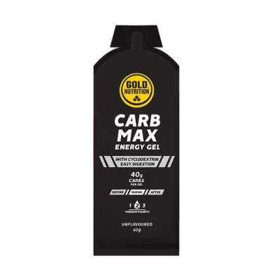 GOLD NUTRITION CARB MAX ENERGY GEL SANS SAVEUR 60 G
