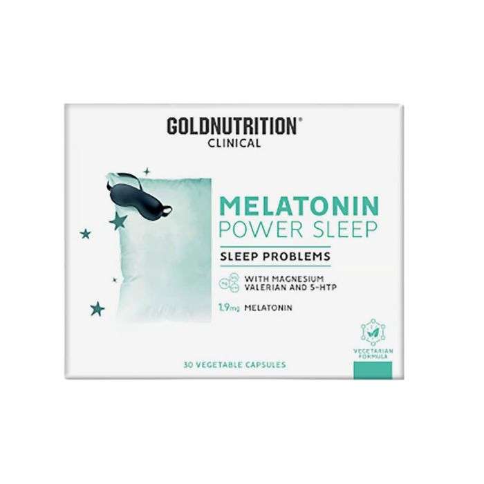 GOLD NUTRITION MELATONIN POWER SLEEP 30 CAPSULES