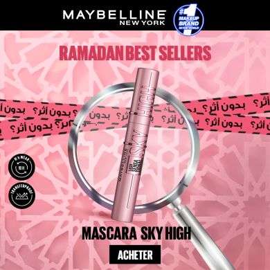 MAYBELLINE LASH SKY HIGH MASCARA LONGUEUR ILLIMITE ET VOLUME INTENSE 